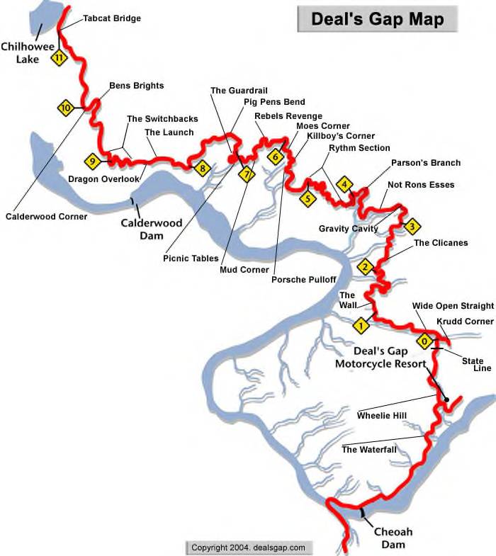 Deal s Gap Motorcycle Resort HWY 129
