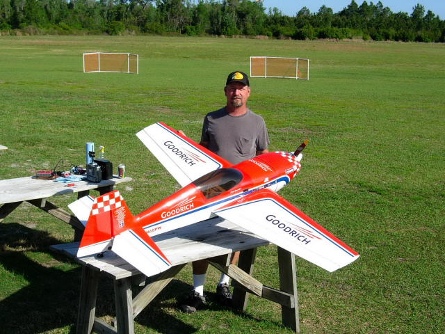 1/4 Scale 300 Extra, Patty Wagstaff with Moki 210 Motor. What a Hand Full!